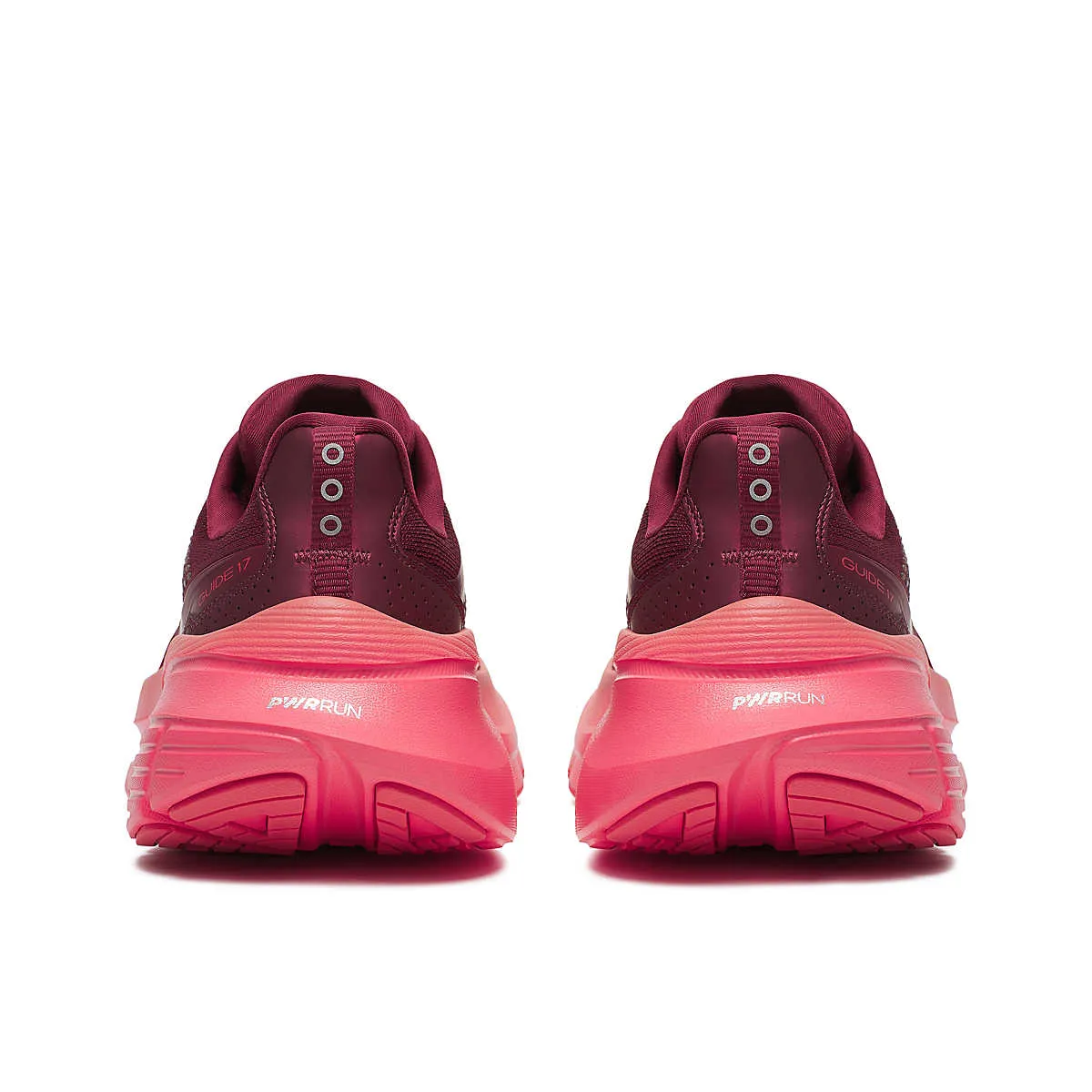 Saucony Guide 17 (Womens) - Currant/Cayenne