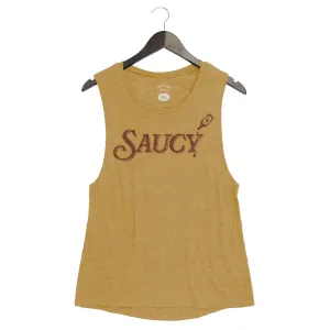 Saucy - Women's Muscle Tank - Maize