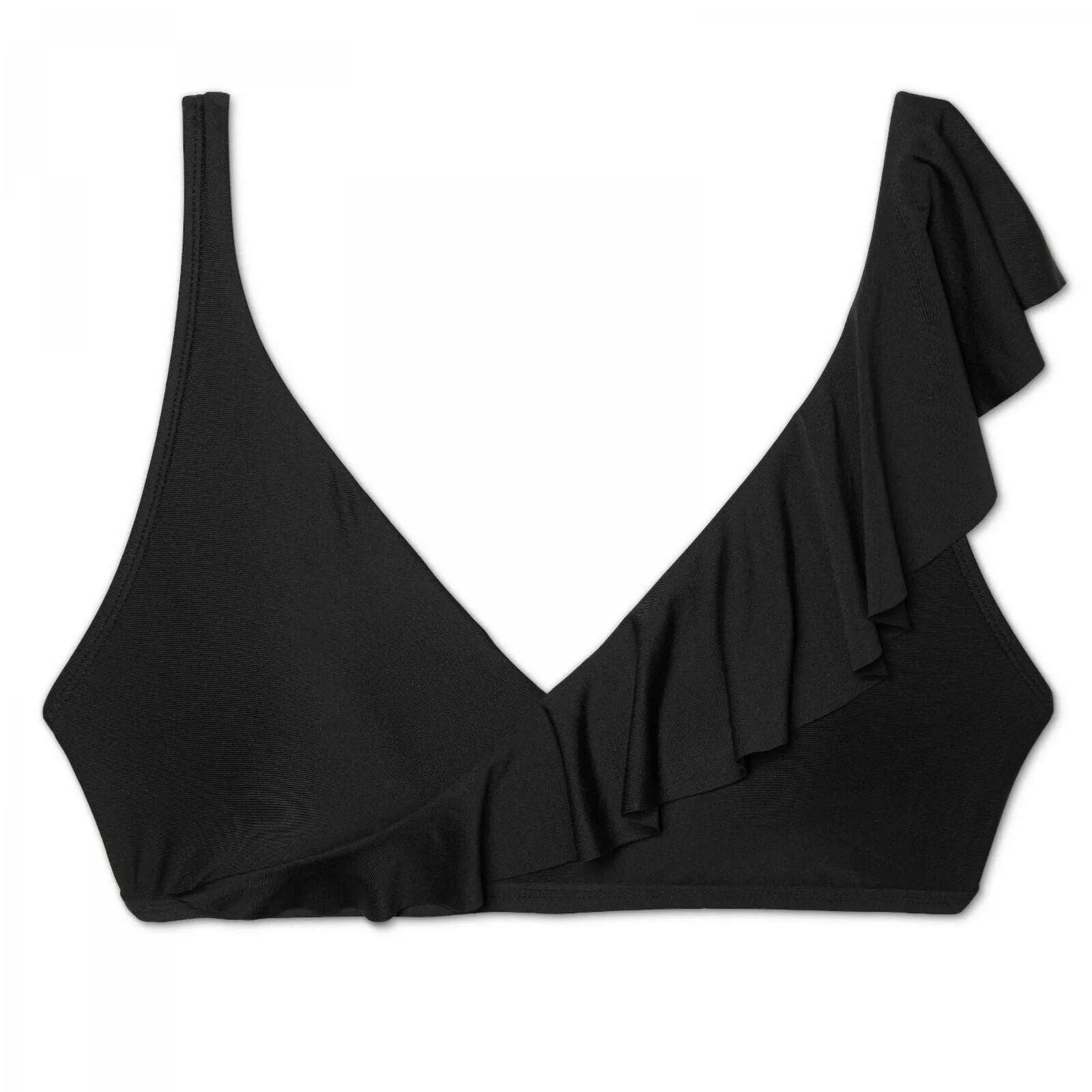 Sea Angel Women's Adjustable Ruffle Bikini Top