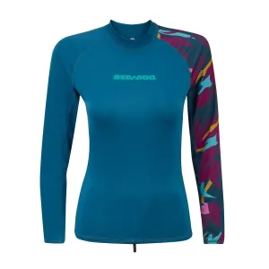 Sea-Doo Women's Exotic Long Sleeve Rashguard