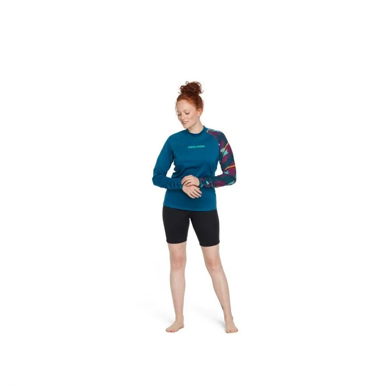 Sea-Doo Women's Exotic Long Sleeve Rashguard