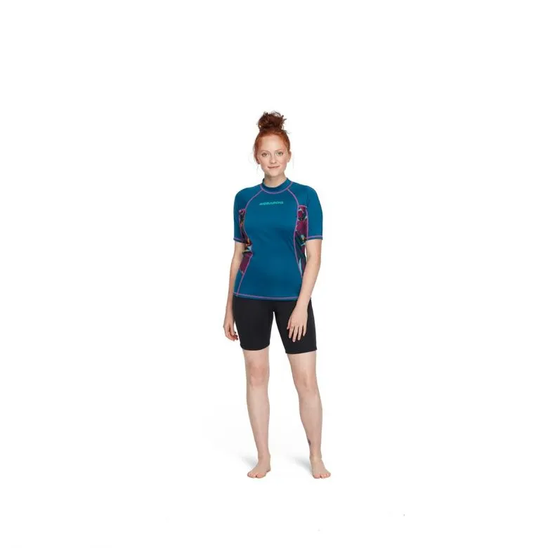 Sea-Doo Women's Exotic Short Sleeve Rashguard