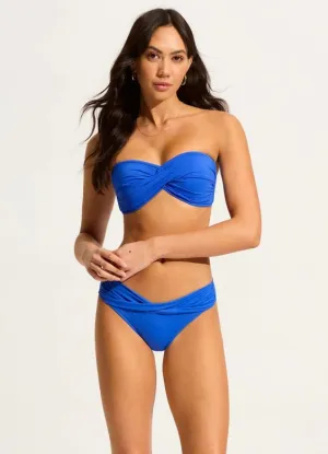 SEAFOLLY- WOMEN'S TWIST BANDEAU SWIM TOP