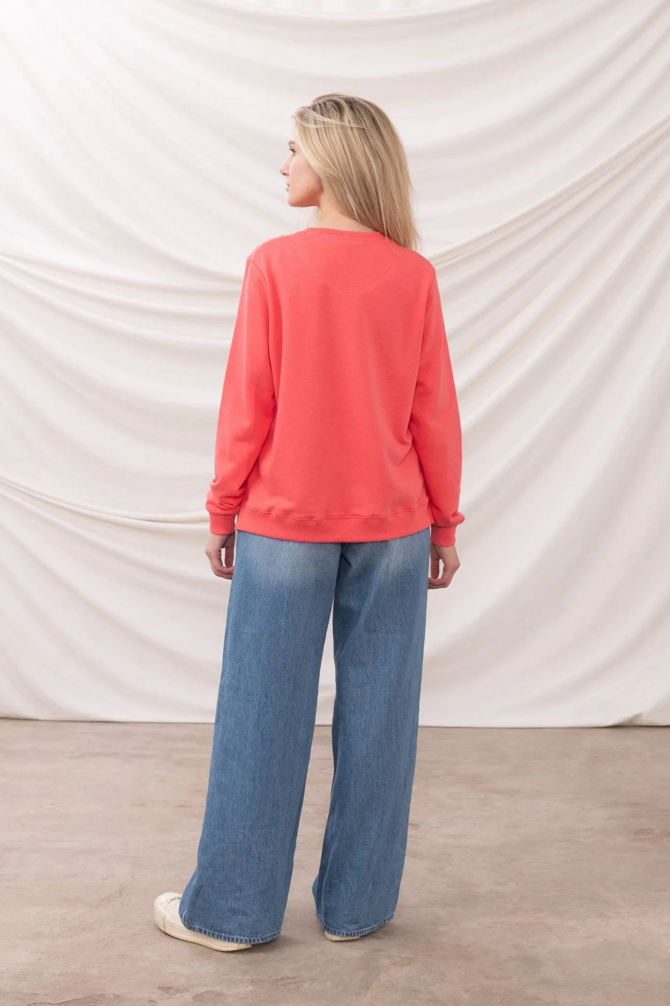 Seaside Jersey - Deep Coral