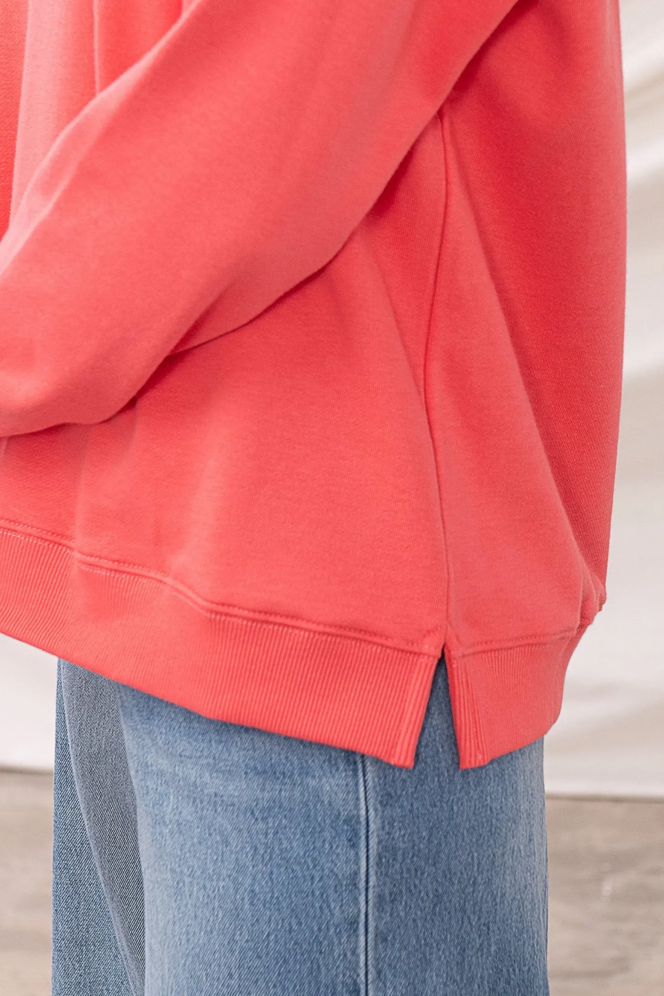 Seaside Jersey - Deep Coral