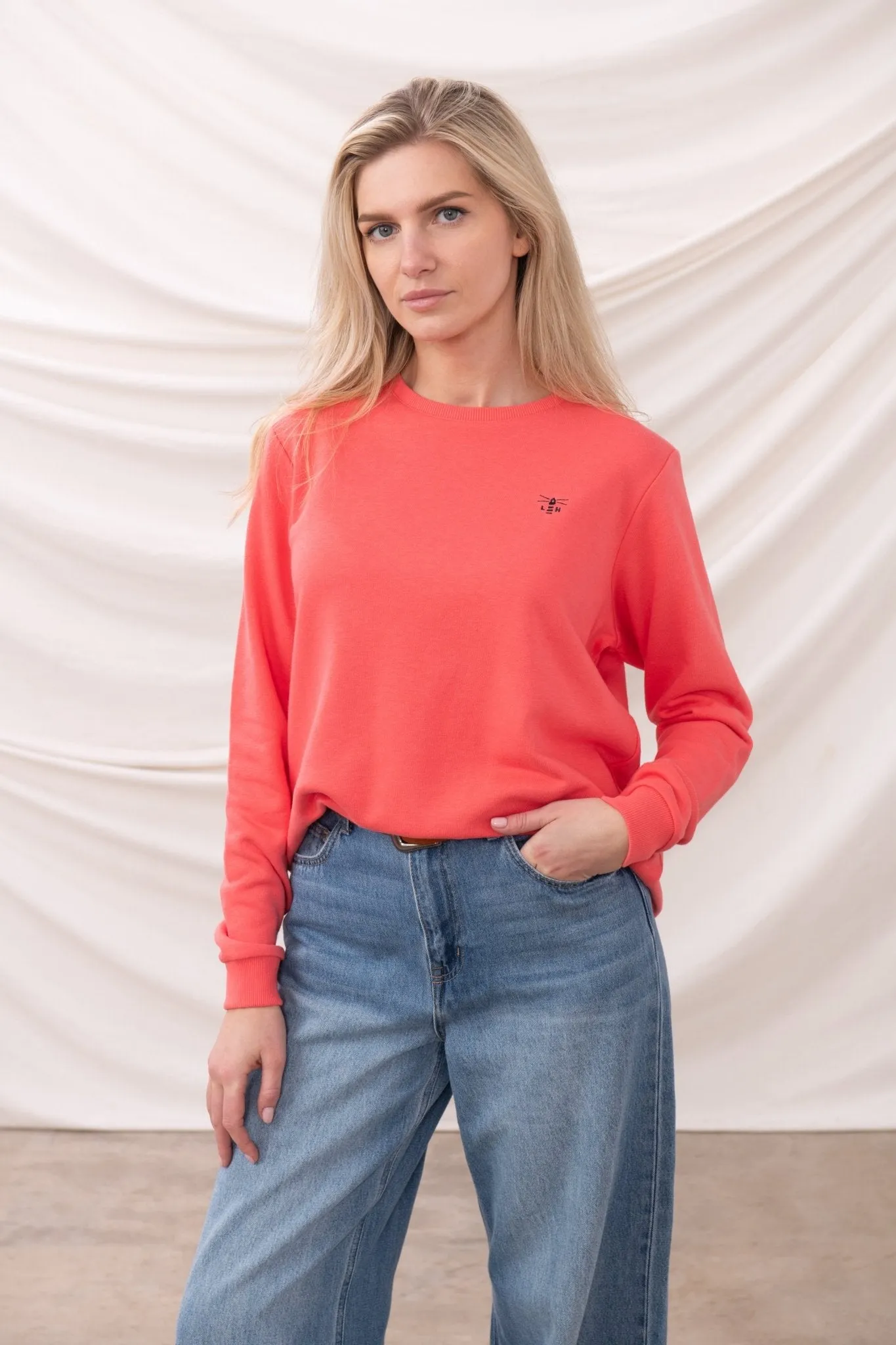 Seaside Jersey - Deep Coral
