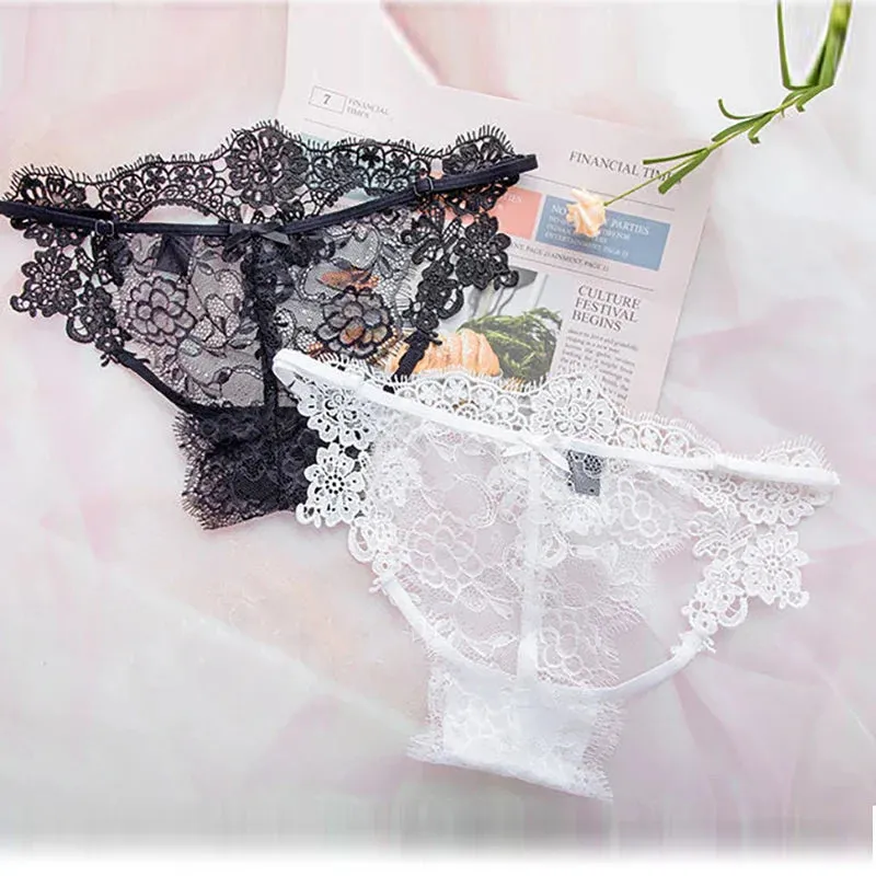 Sexy Lace Open Crotch Panties