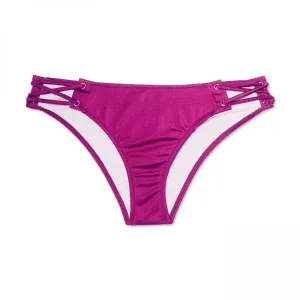 Shade & Shore Women's Sun Coast Cheeky Lace-Up Bikini Bottom