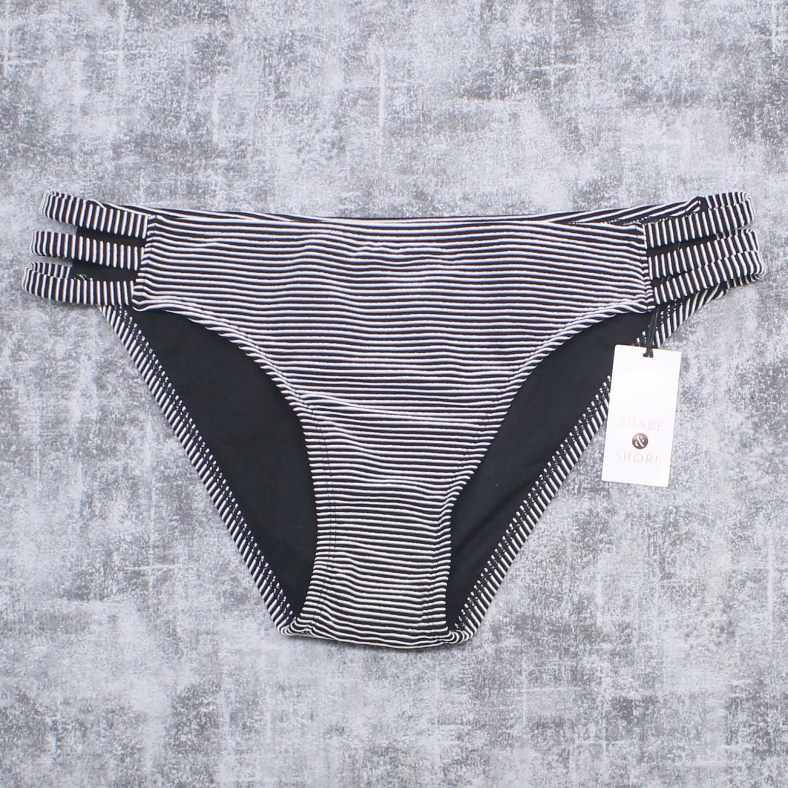 Shade & Shore Women's Textured Hipster Bikini Bottom