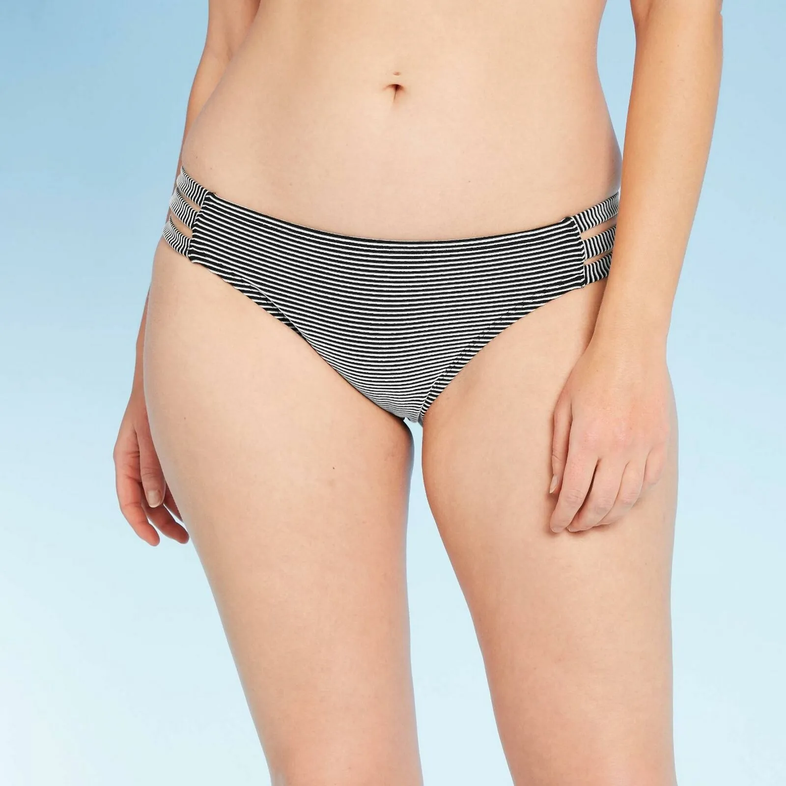 Shade & Shore Women's Textured Hipster Bikini Bottom