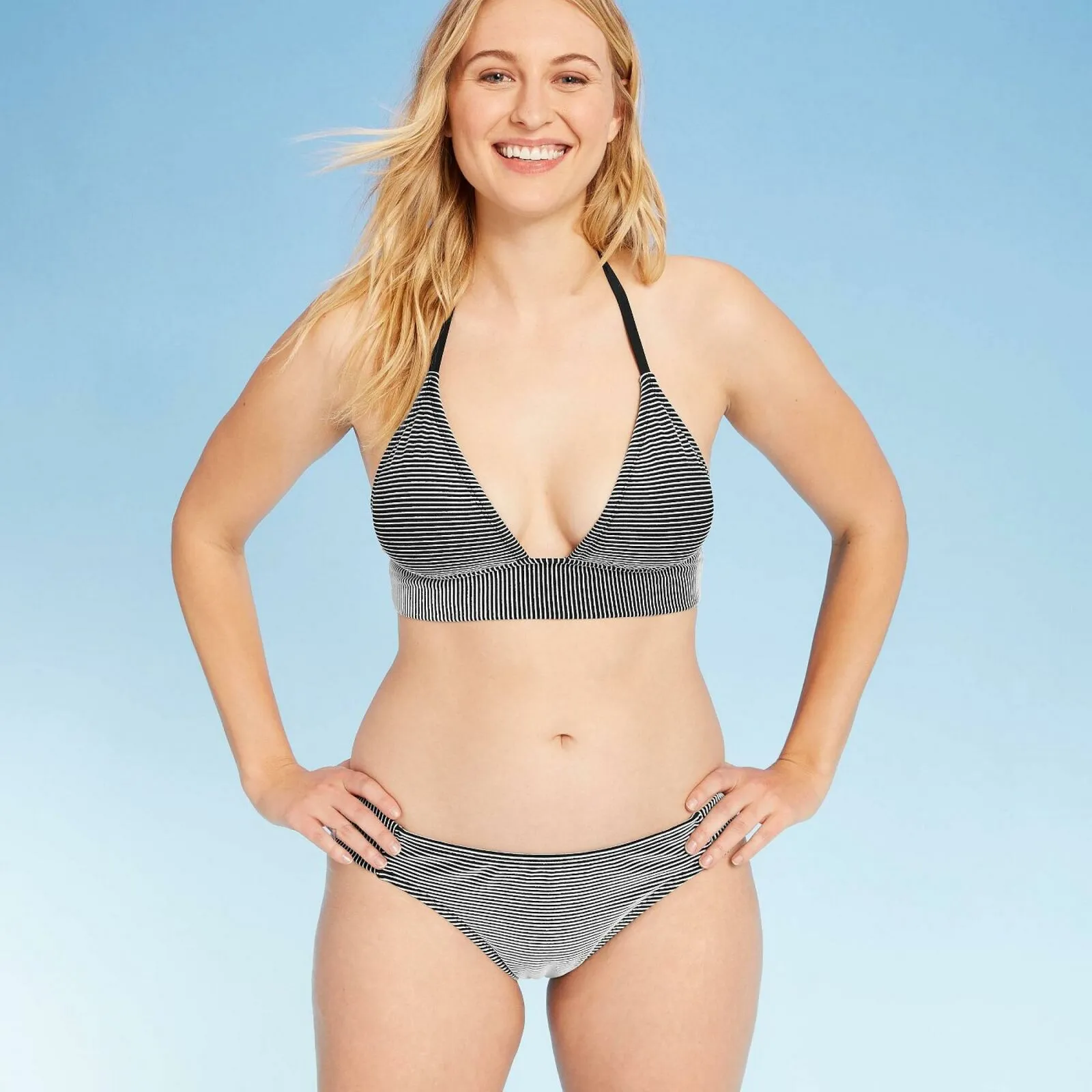Shade & Shore Women's Textured Hipster Bikini Bottom