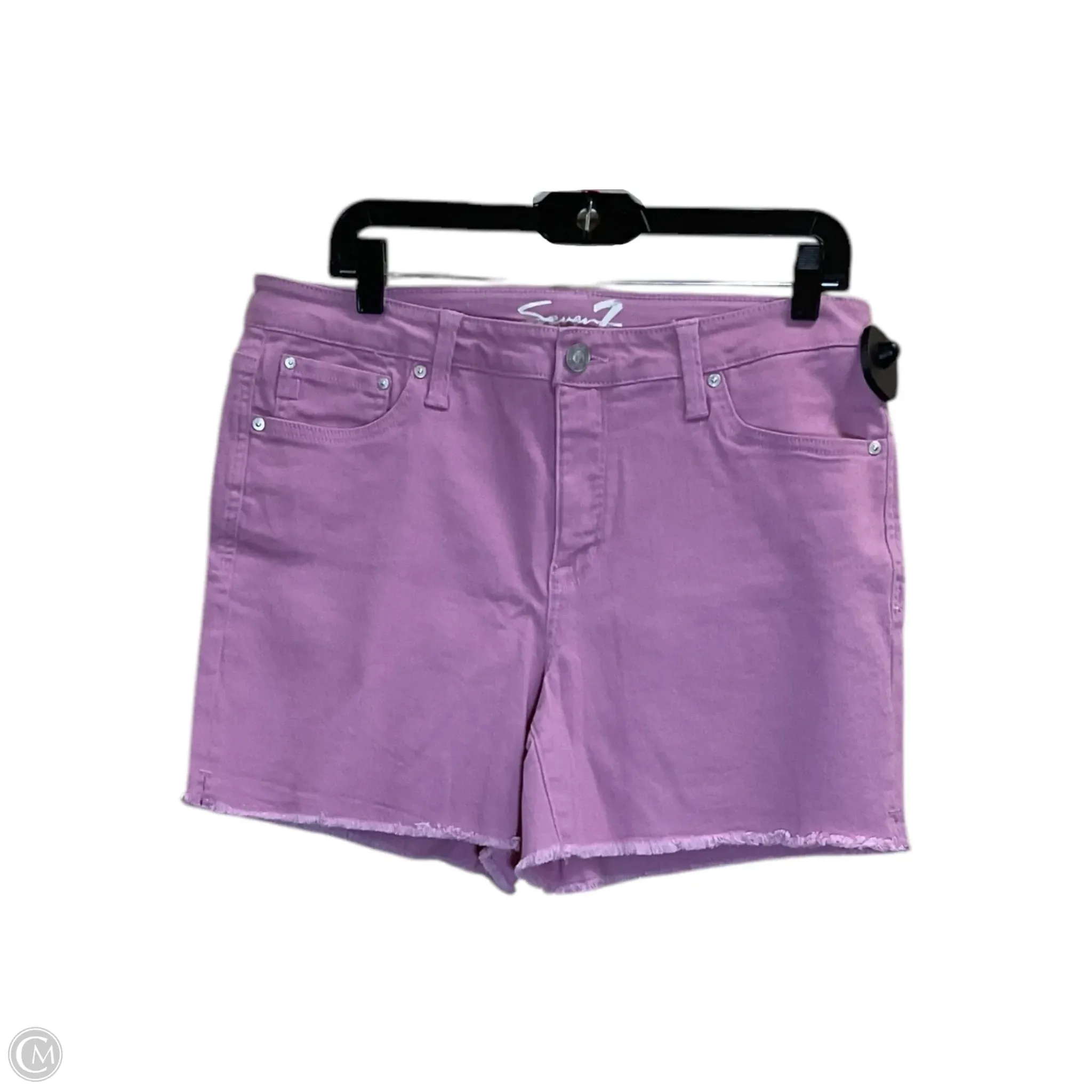 Shorts By Seven 7 In Pink, Size: 10