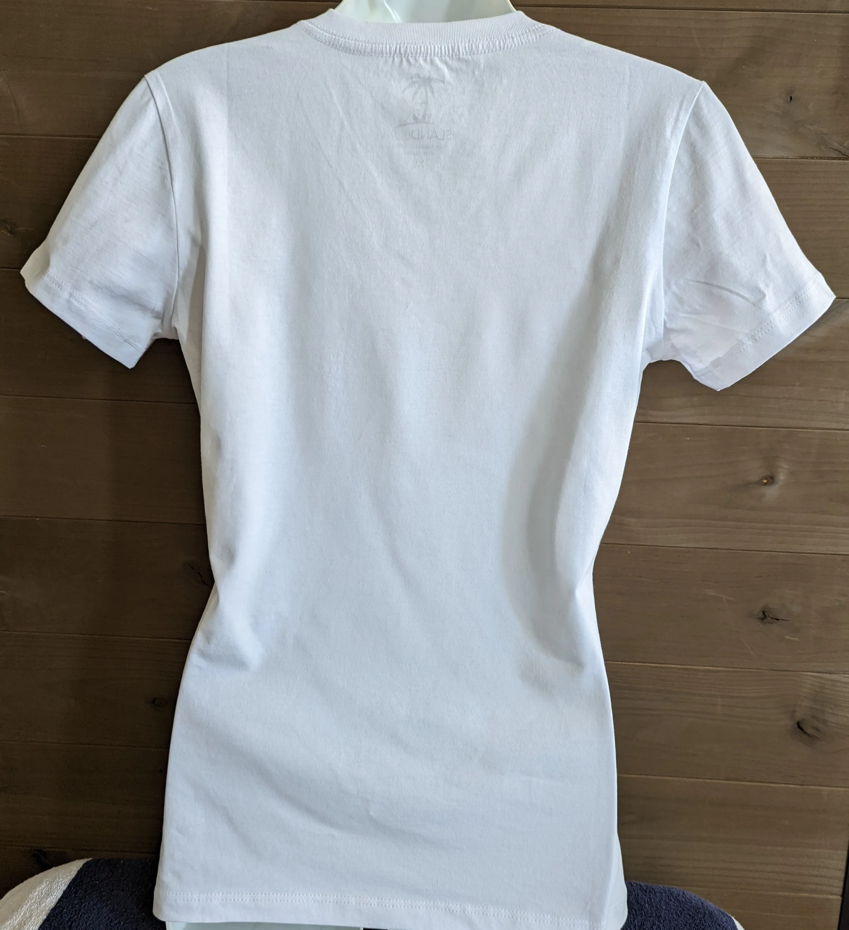 Signature V-Neck Tee - White