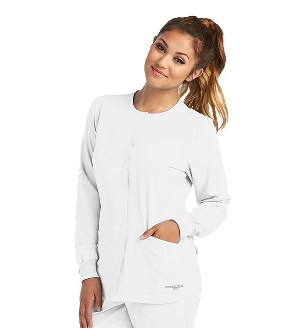SKECHER'S WOMEN'S 2 POCKET SNAP FRONT WARM UP JACKET