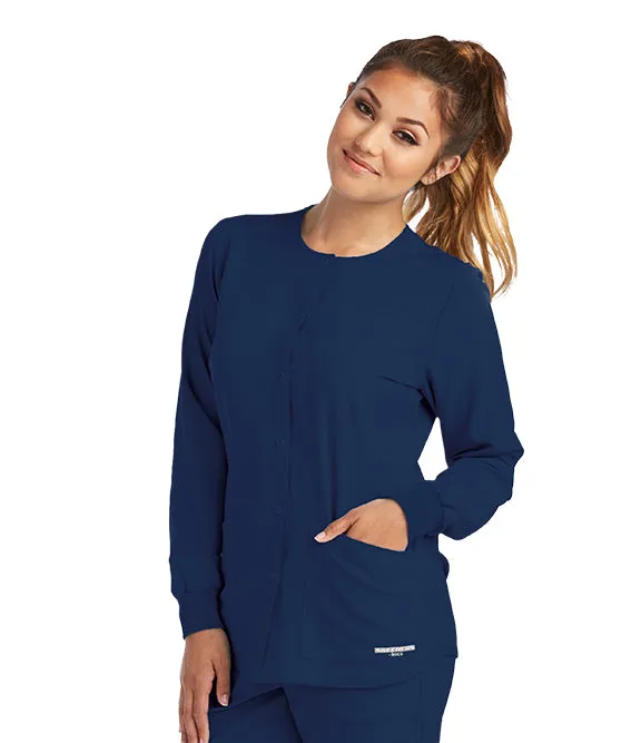 SKECHER'S WOMEN'S 2 POCKET SNAP FRONT WARM UP JACKET