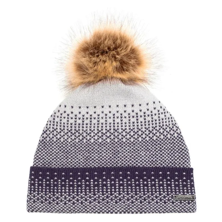 Ski-Doo Women's Faux-Fur Pom-Pom Beanie