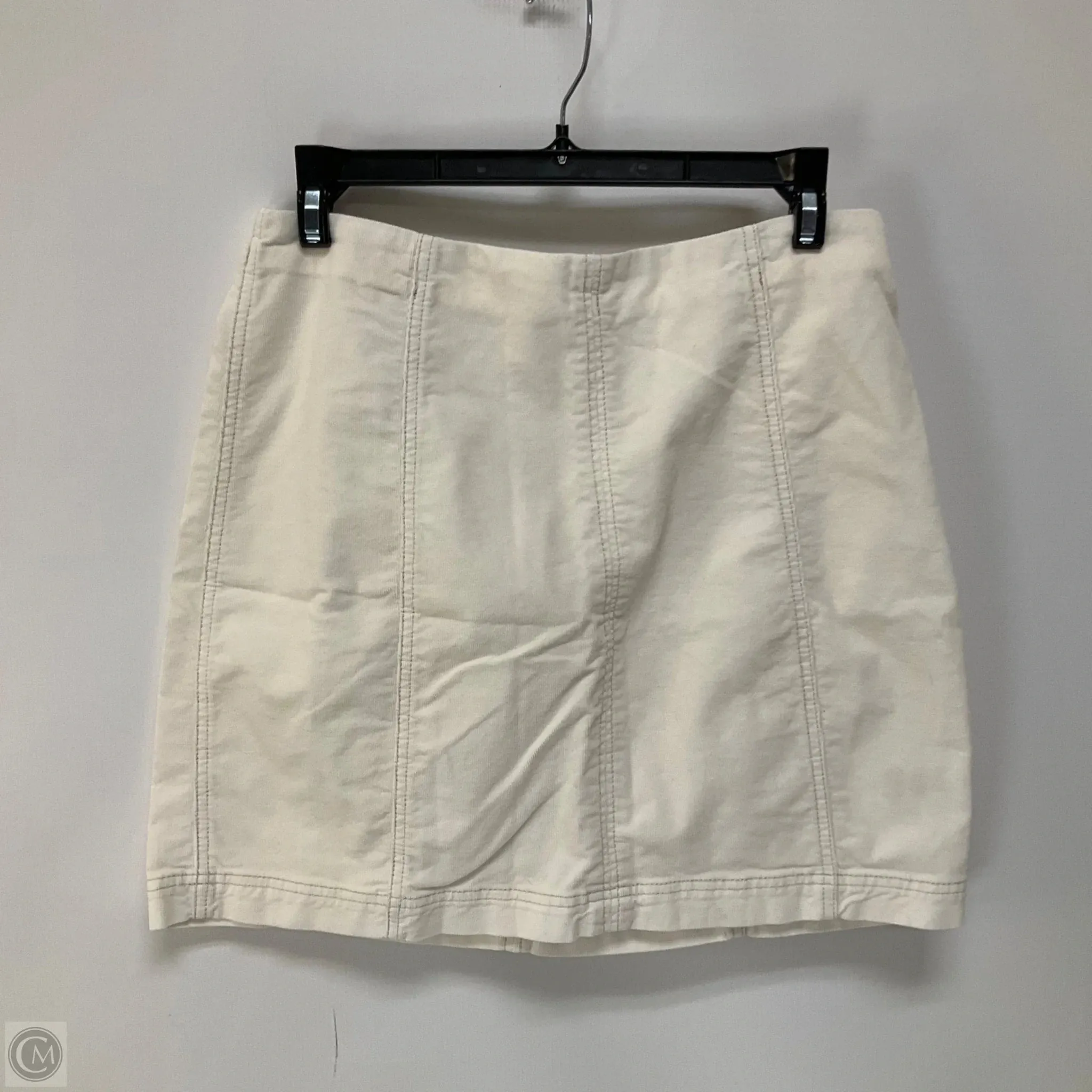 Skirt Mini & Short By Free People In Ivory, Size: 10
