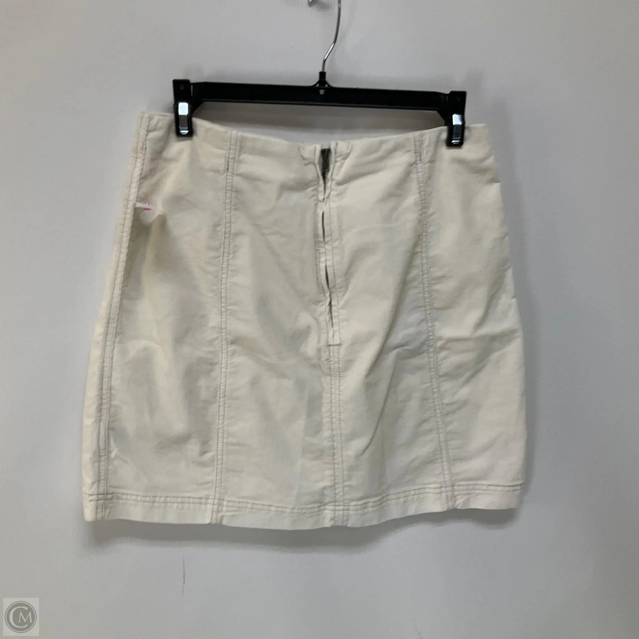 Skirt Mini & Short By Free People In Ivory, Size: 10