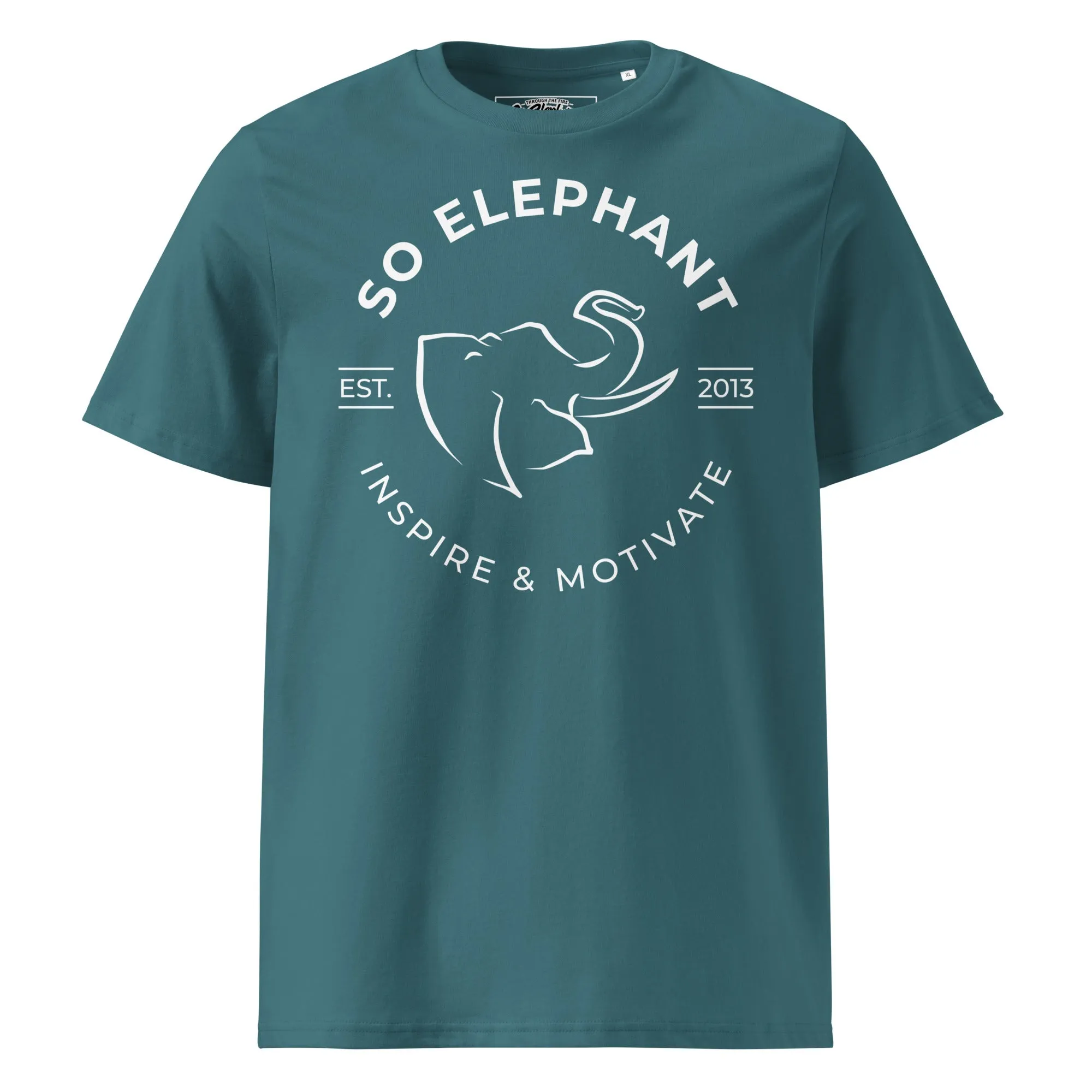 SO ELEPHANT WOMEN'S "INSPIRED LIVING" T-SHIRT