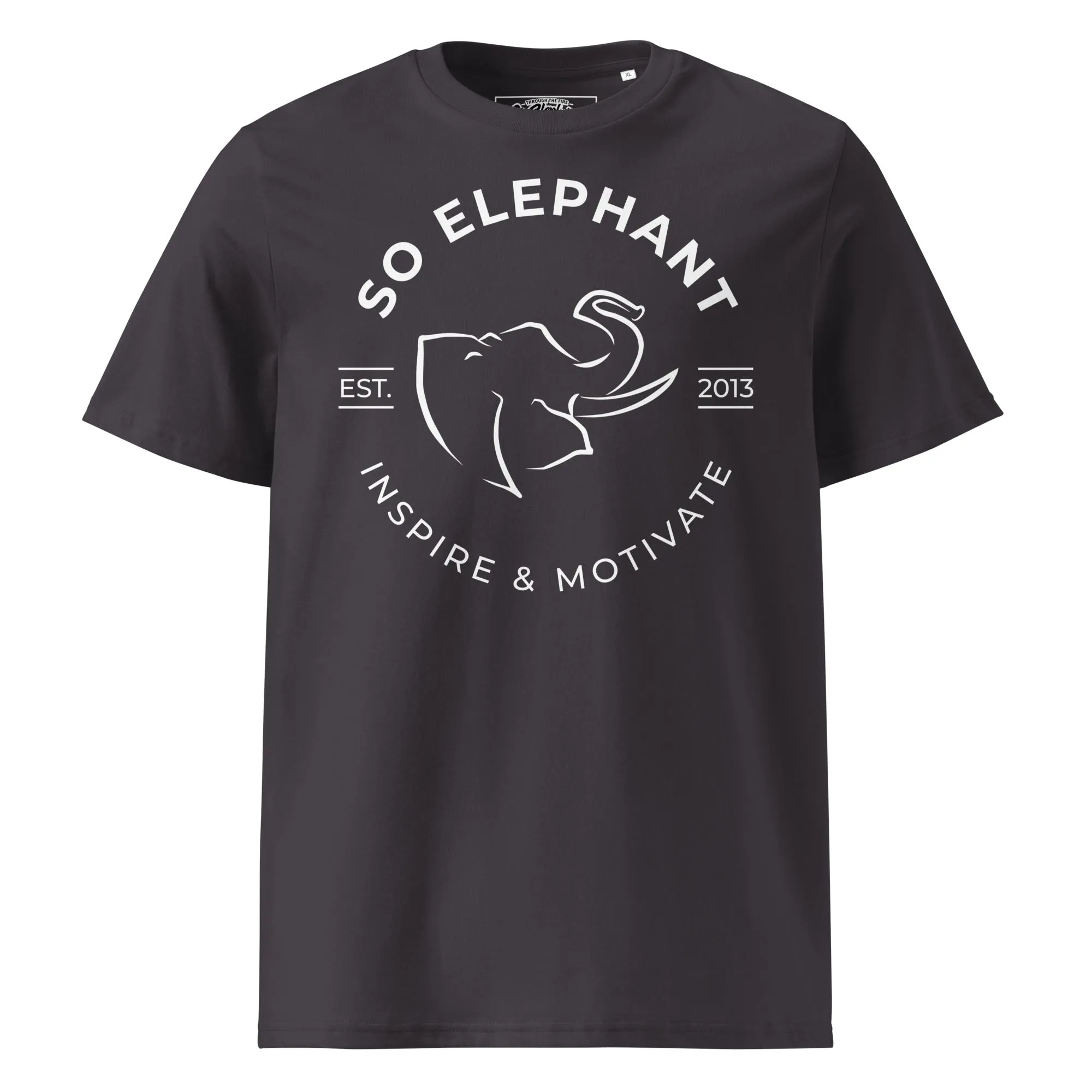 SO ELEPHANT WOMEN'S "INSPIRED LIVING" T-SHIRT