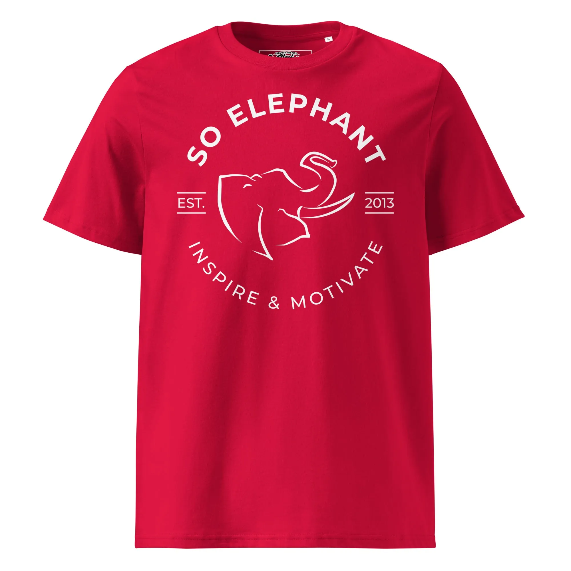 SO ELEPHANT WOMEN'S "INSPIRED LIVING" T-SHIRT