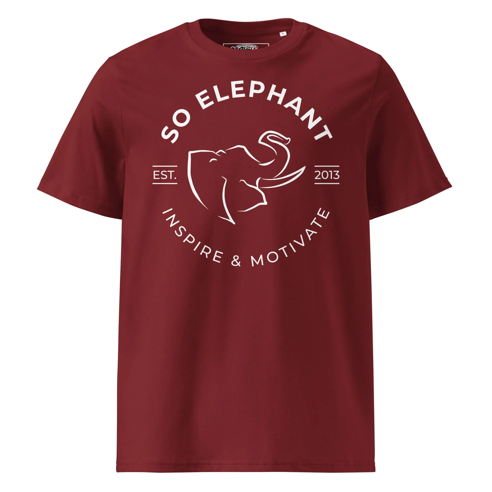 SO ELEPHANT WOMEN'S "INSPIRED LIVING" T-SHIRT