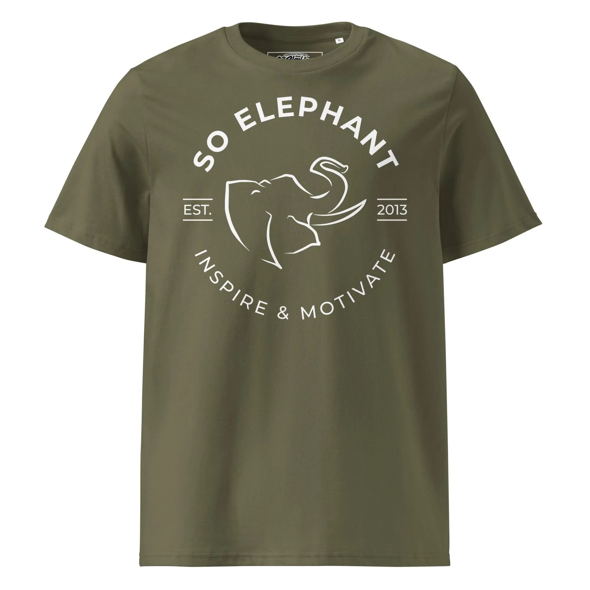 SO ELEPHANT WOMEN'S "INSPIRED LIVING" T-SHIRT