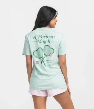 Southern Shirt A Perfect Match Tee - Cool Mint