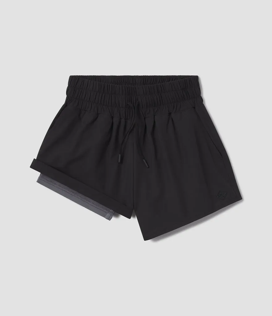Southern Shirt Womens Lined Hybrid Shorts