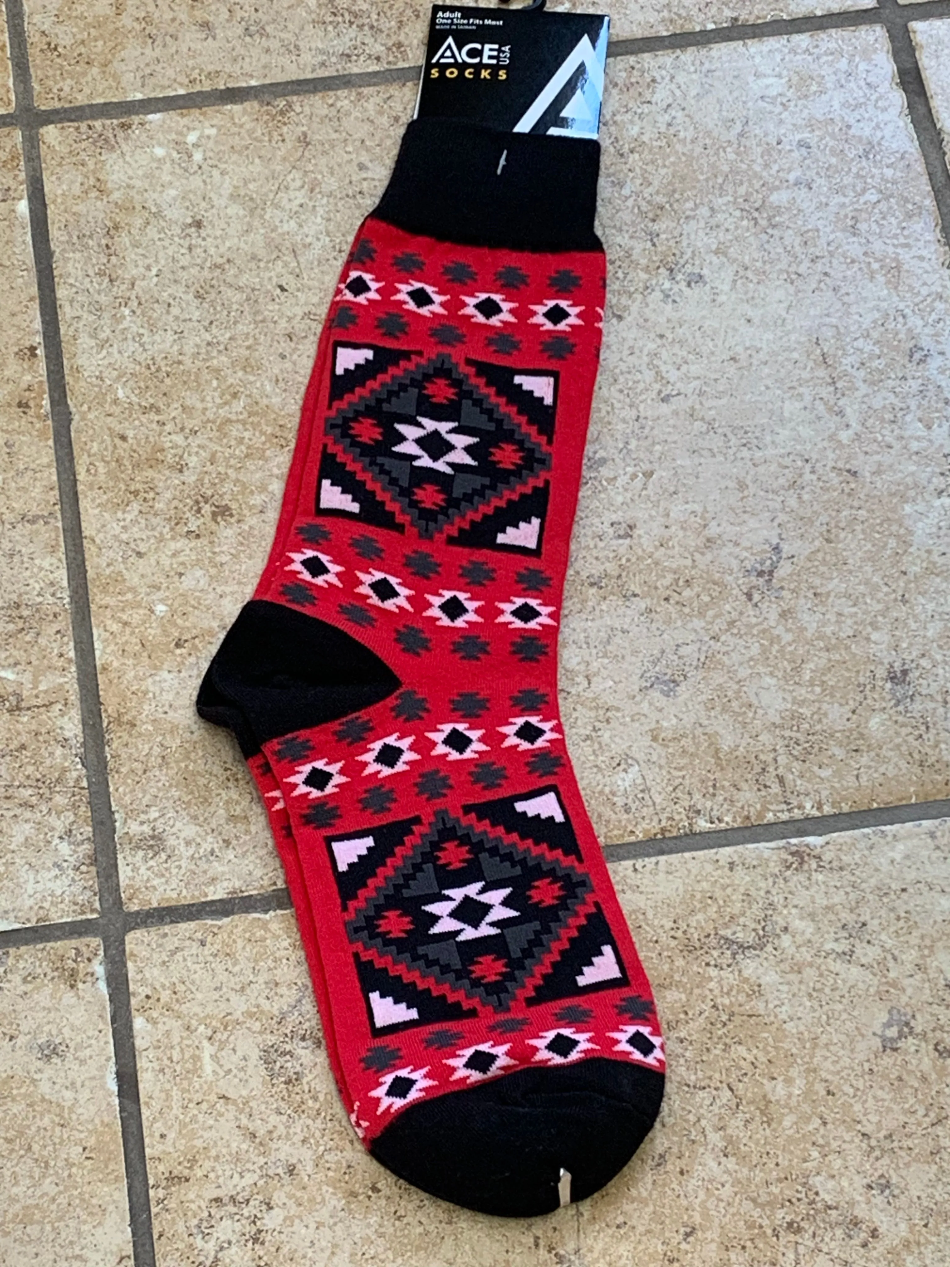 Southwest Boxes Socks (sz 11-13) SK343