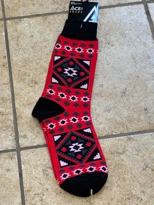 Southwest Boxes Socks (sz 11-13) SK343