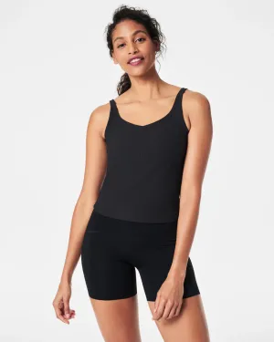 SPANX | Ribbed 2 in 1 Tank {Very Black}