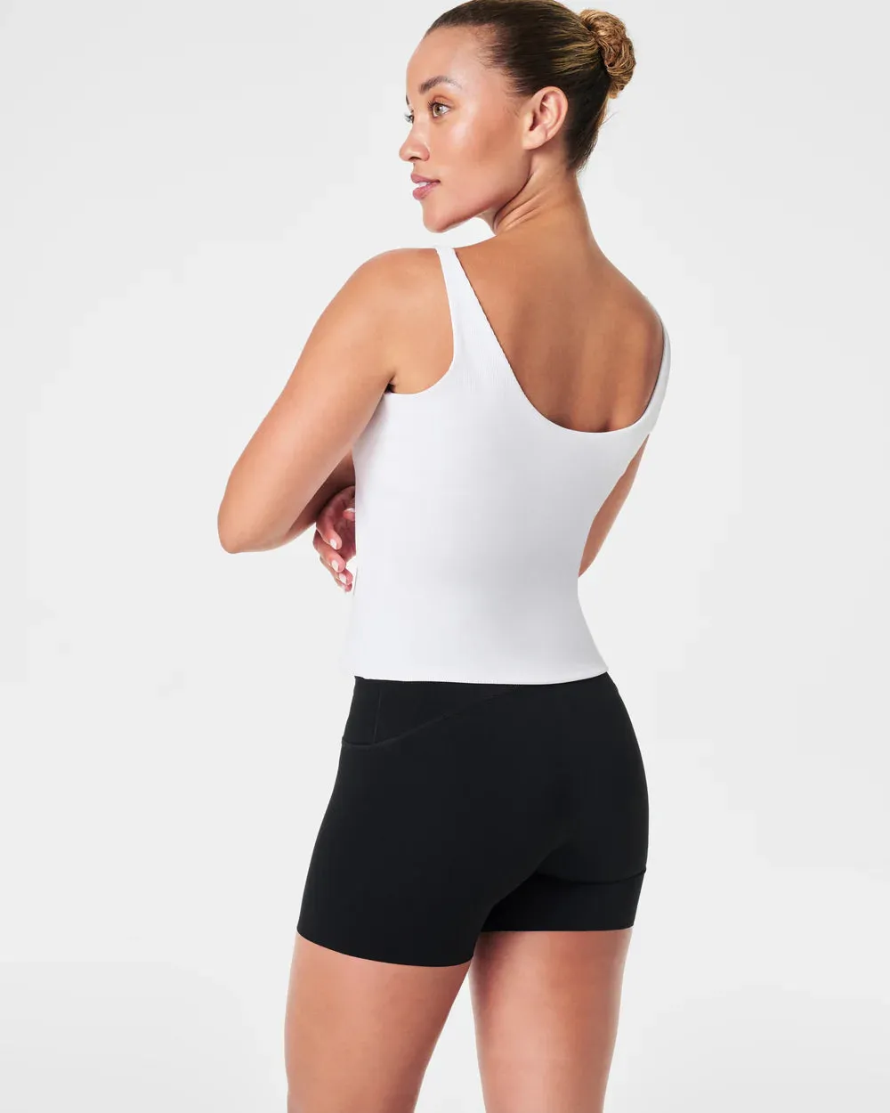 SPANX | Ribbed 2 in 1 Tank {Vivid White}