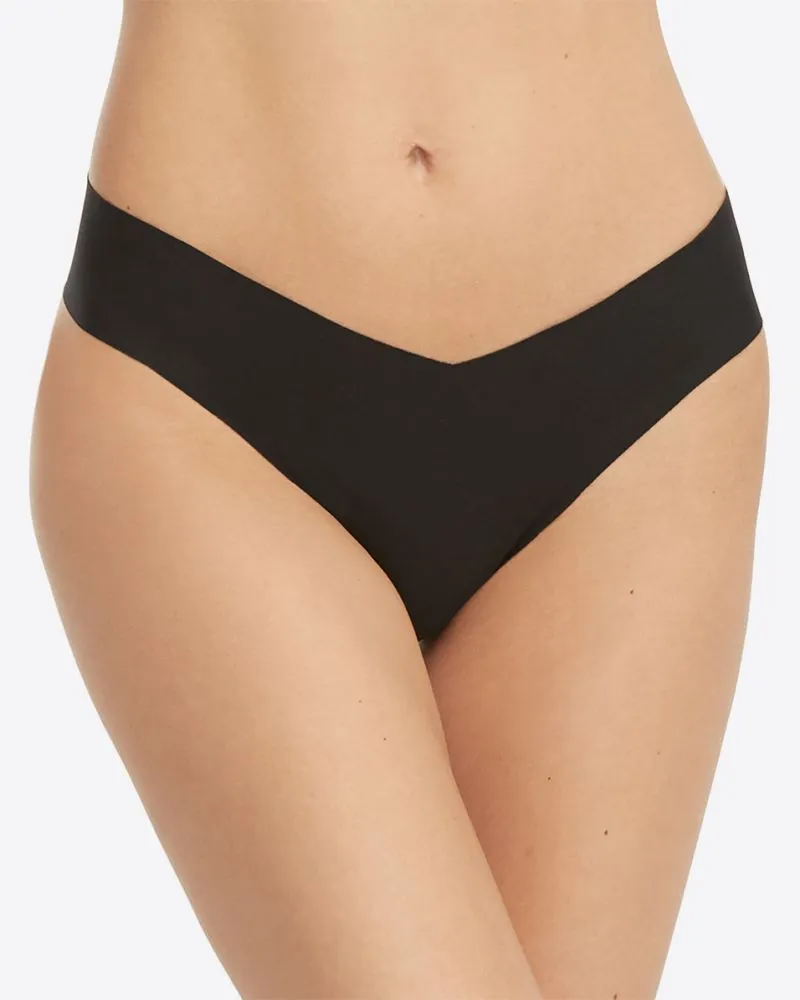 SPANX Under Statements Thong {Very Black}