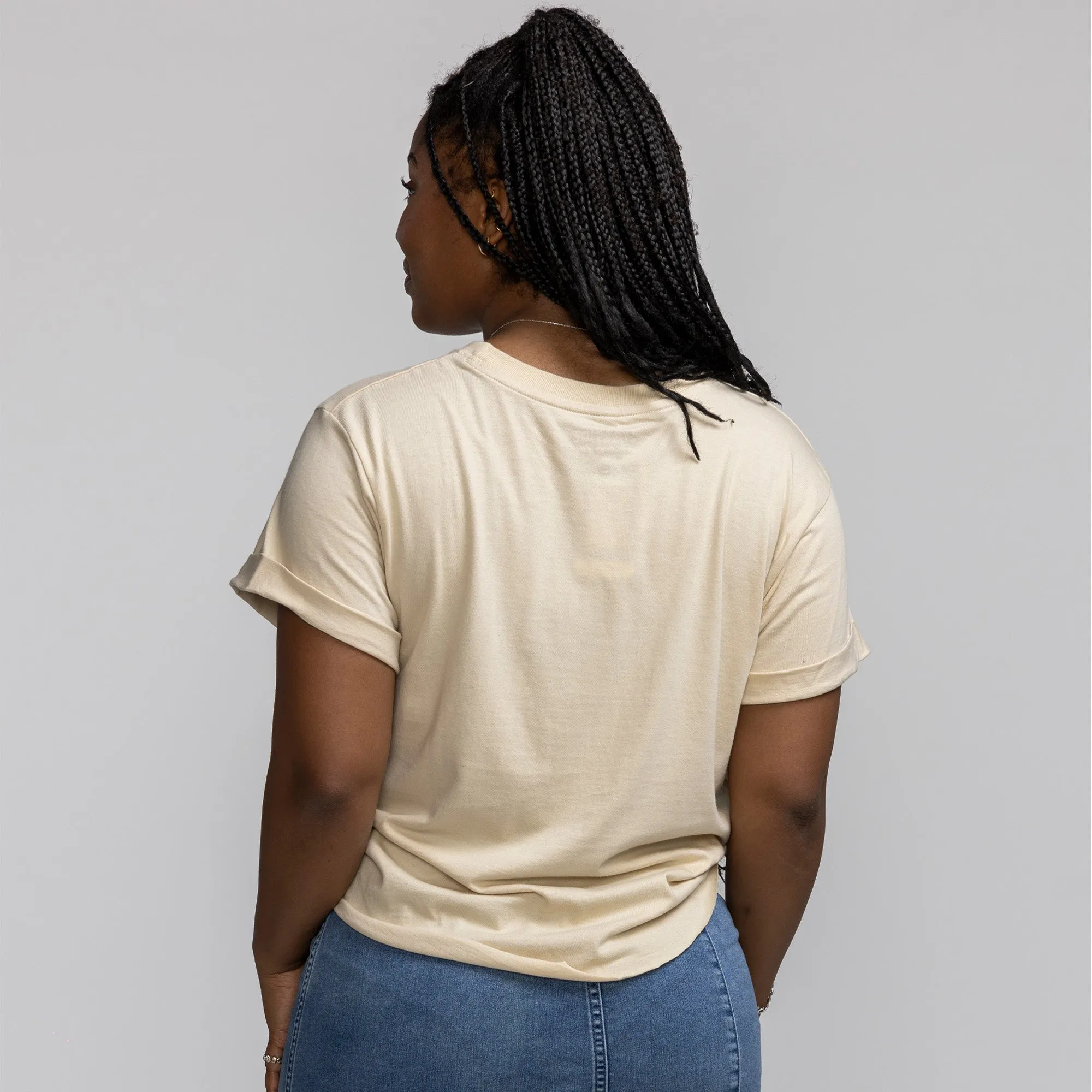Sportiqe Miami HEAT Beige Women's Tee