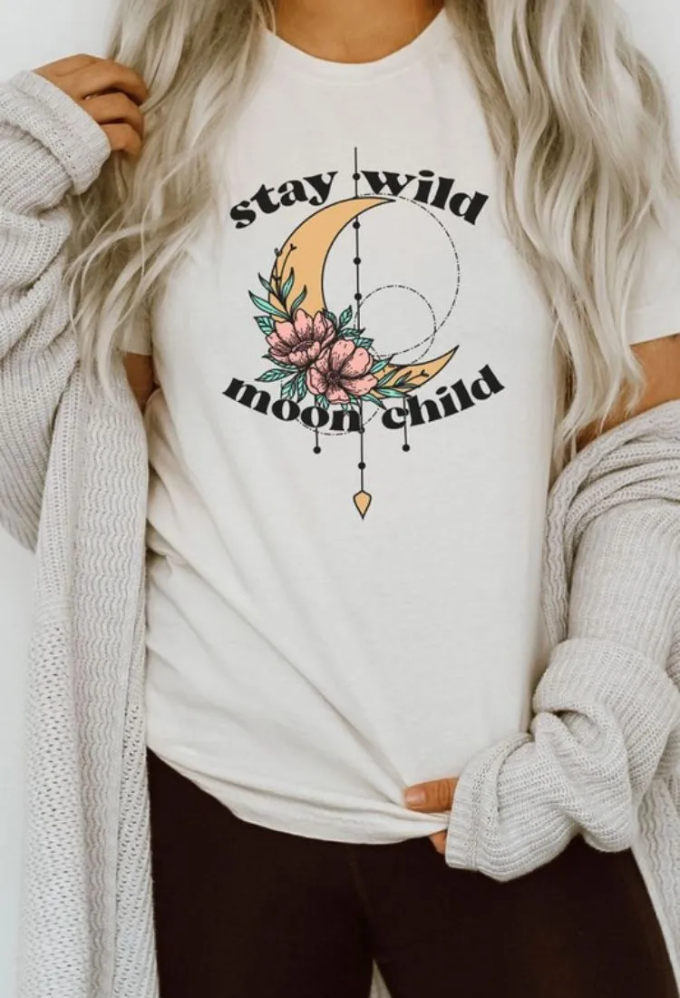 Stay Wild Moon Child Graphic Tee