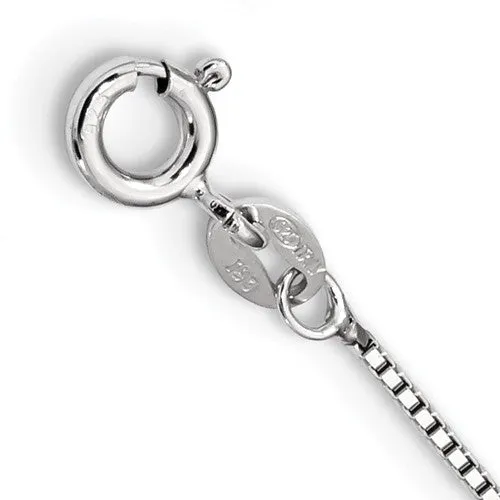 Sterling Silver Black and White Diamond Pendant Necklace