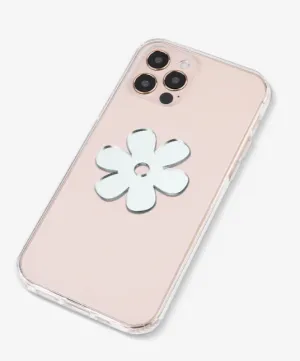 Stick-On Mirror Phone Decal - Flower