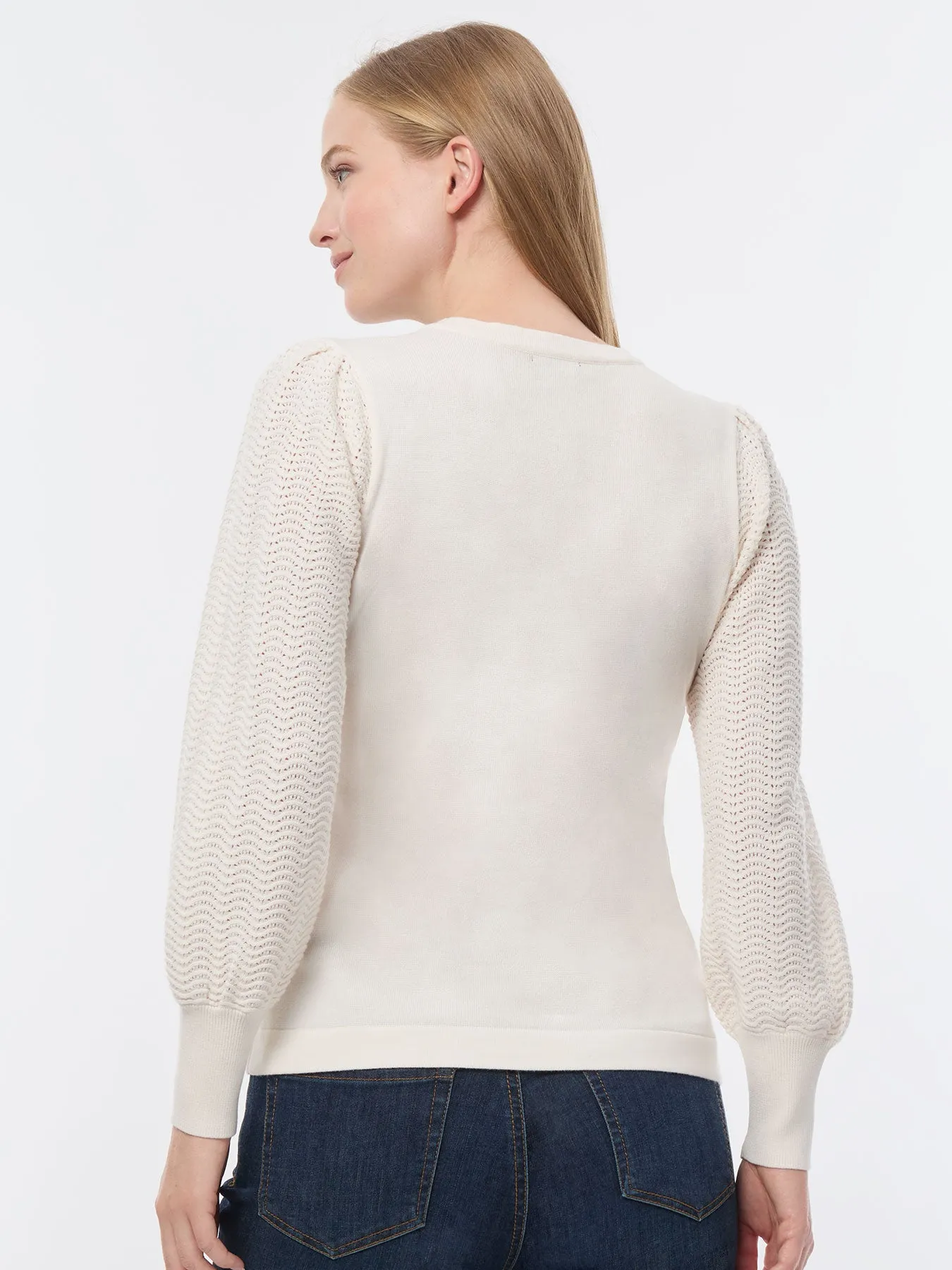 Stitch Sleeve Sweater