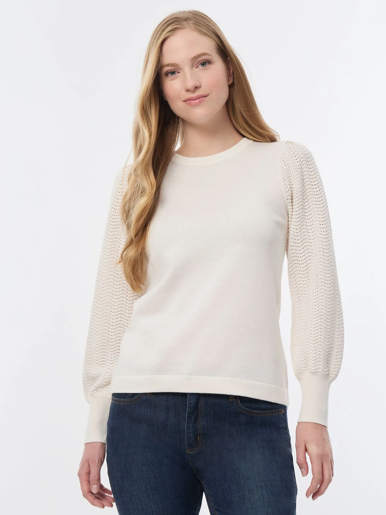 Stitch Sleeve Sweater