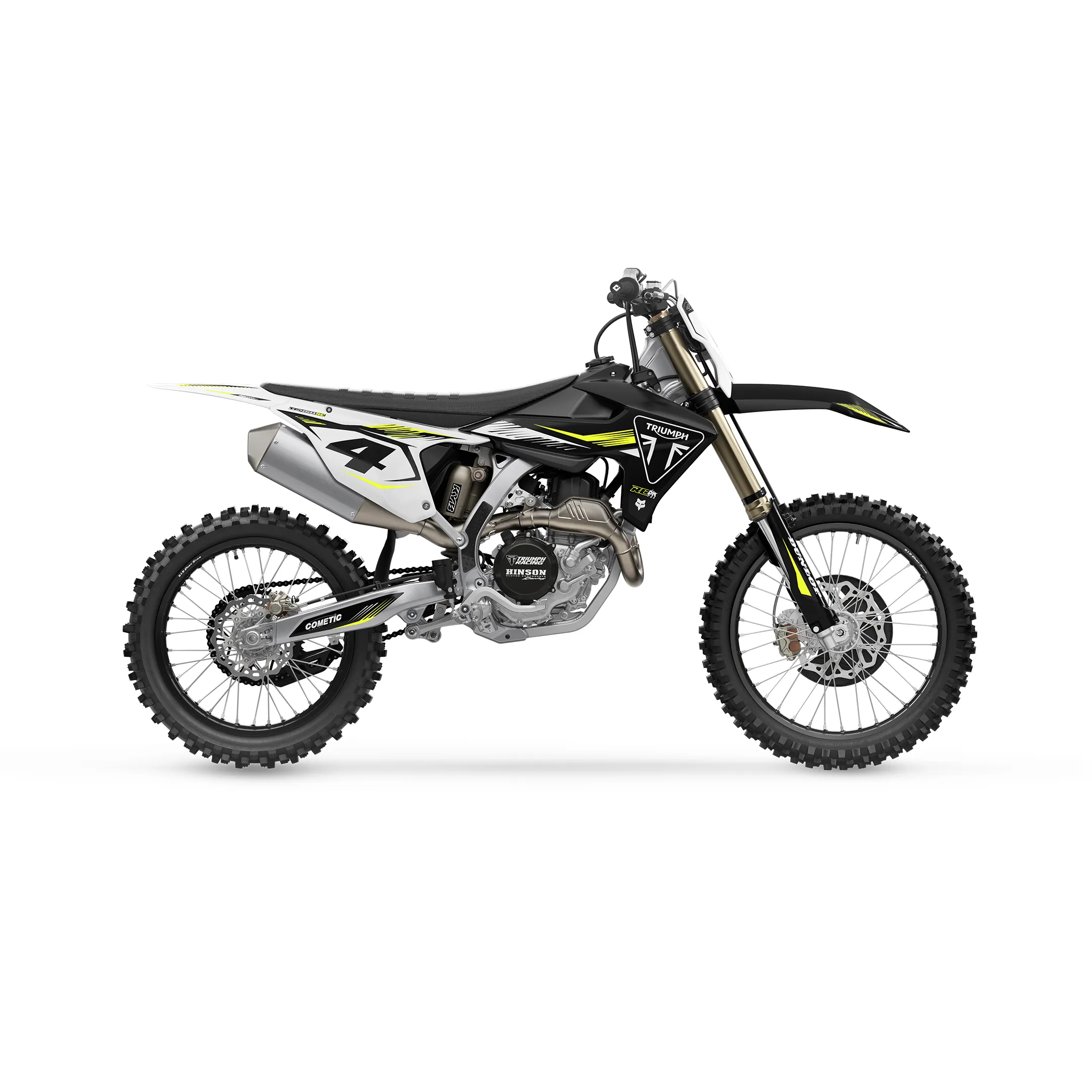 Stompgrip - Triumph TF 450-RC/TF 250-X Dirt Bike Frame Grips (0006)