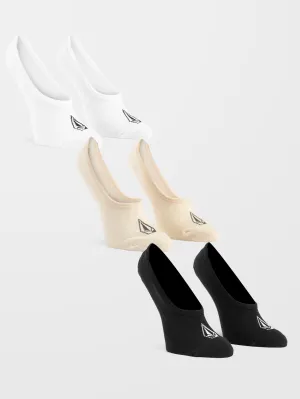 Stones No Show Socks (3 Pack) - Multi