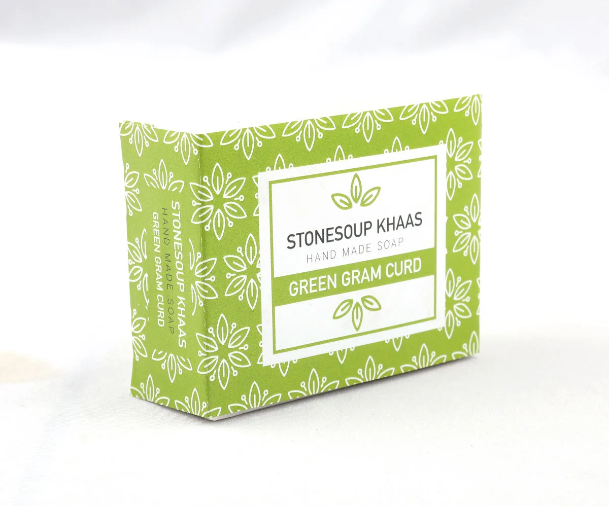 Stonesoup Khaas Soap: Green Gram Curd 100g