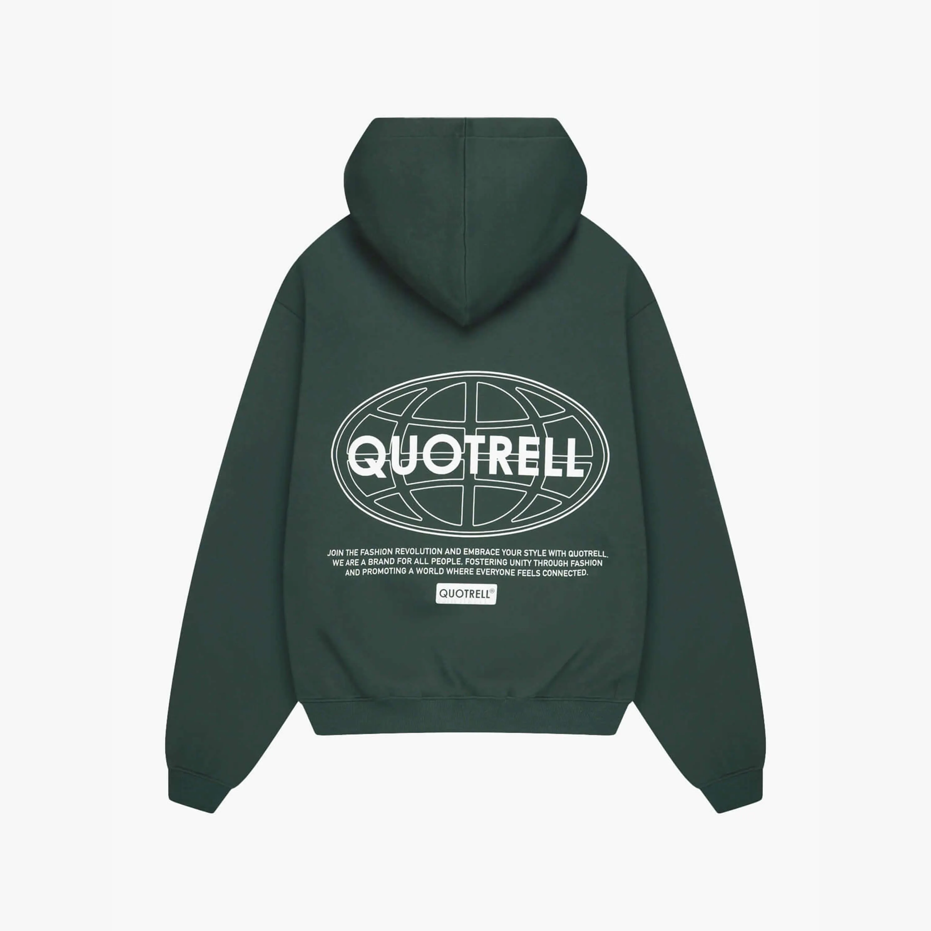 STRATIX HOODIE | PETROL/WHITE