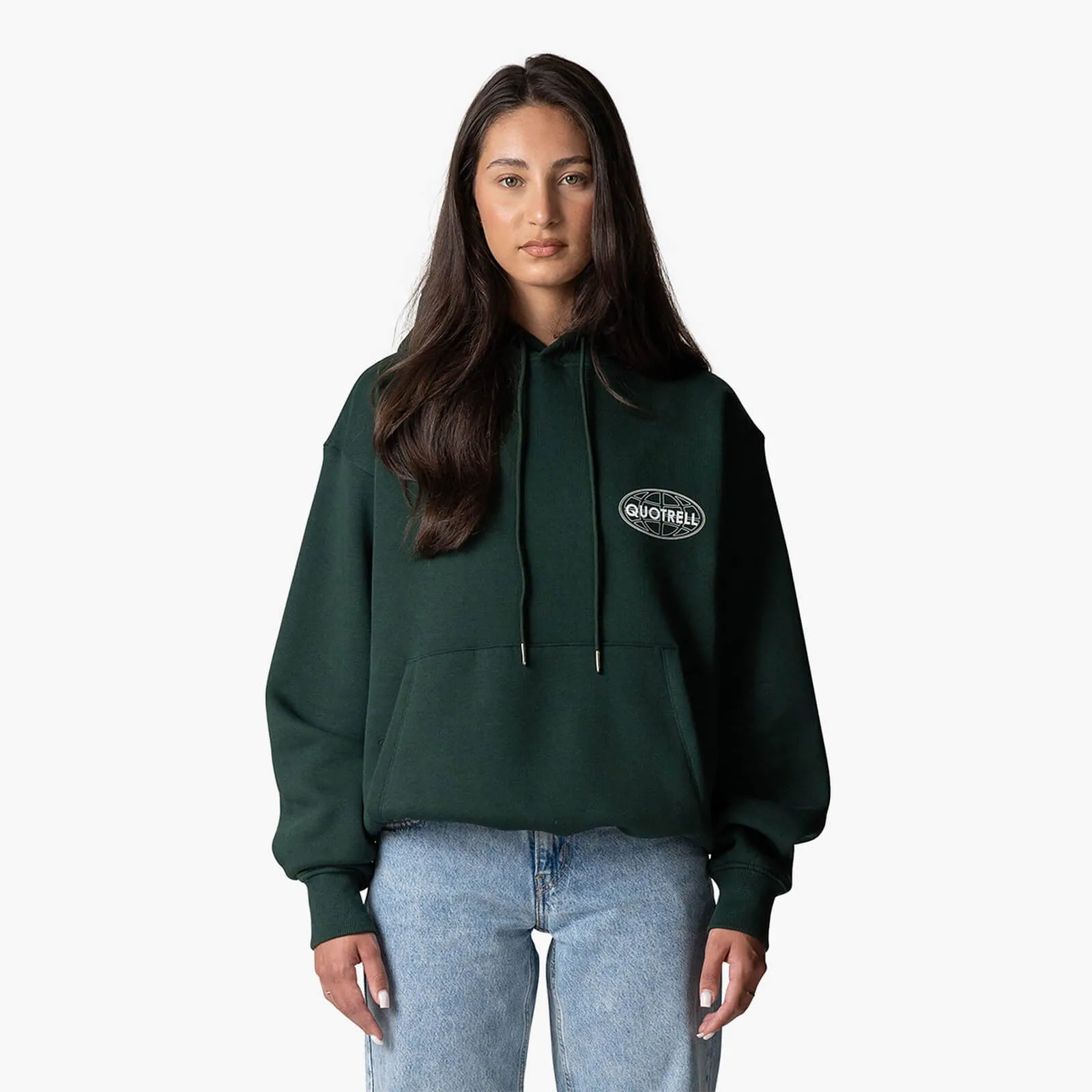 STRATIX HOODIE | PETROL/WHITE