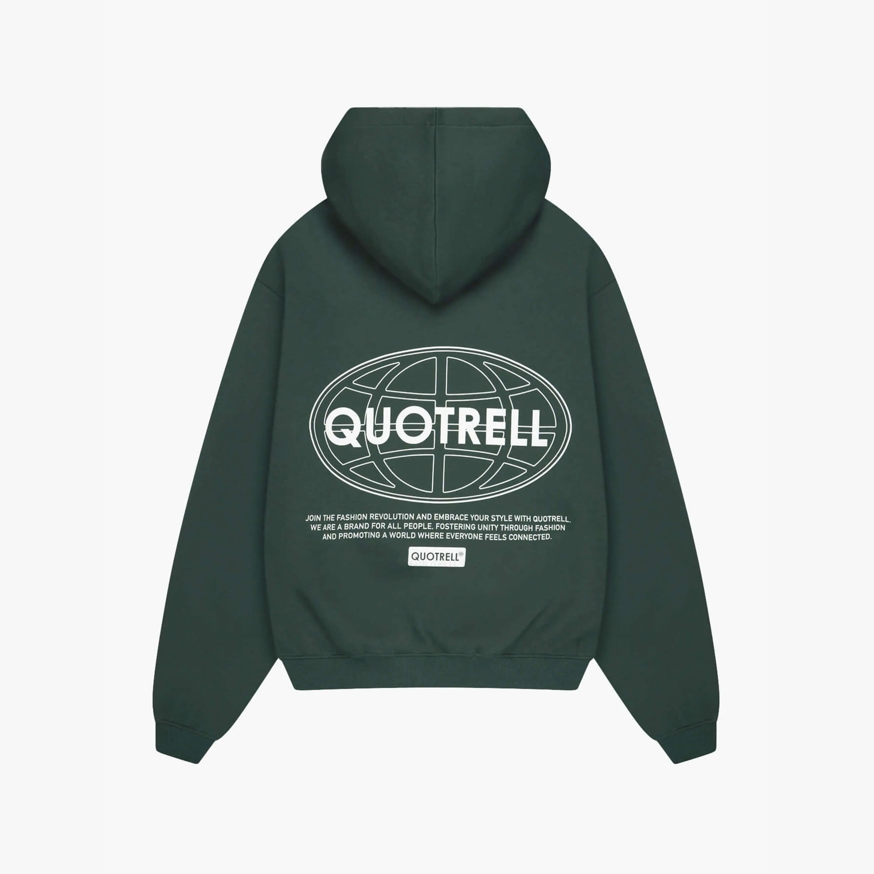 STRATIX HOODIE | PETROL/WHITE