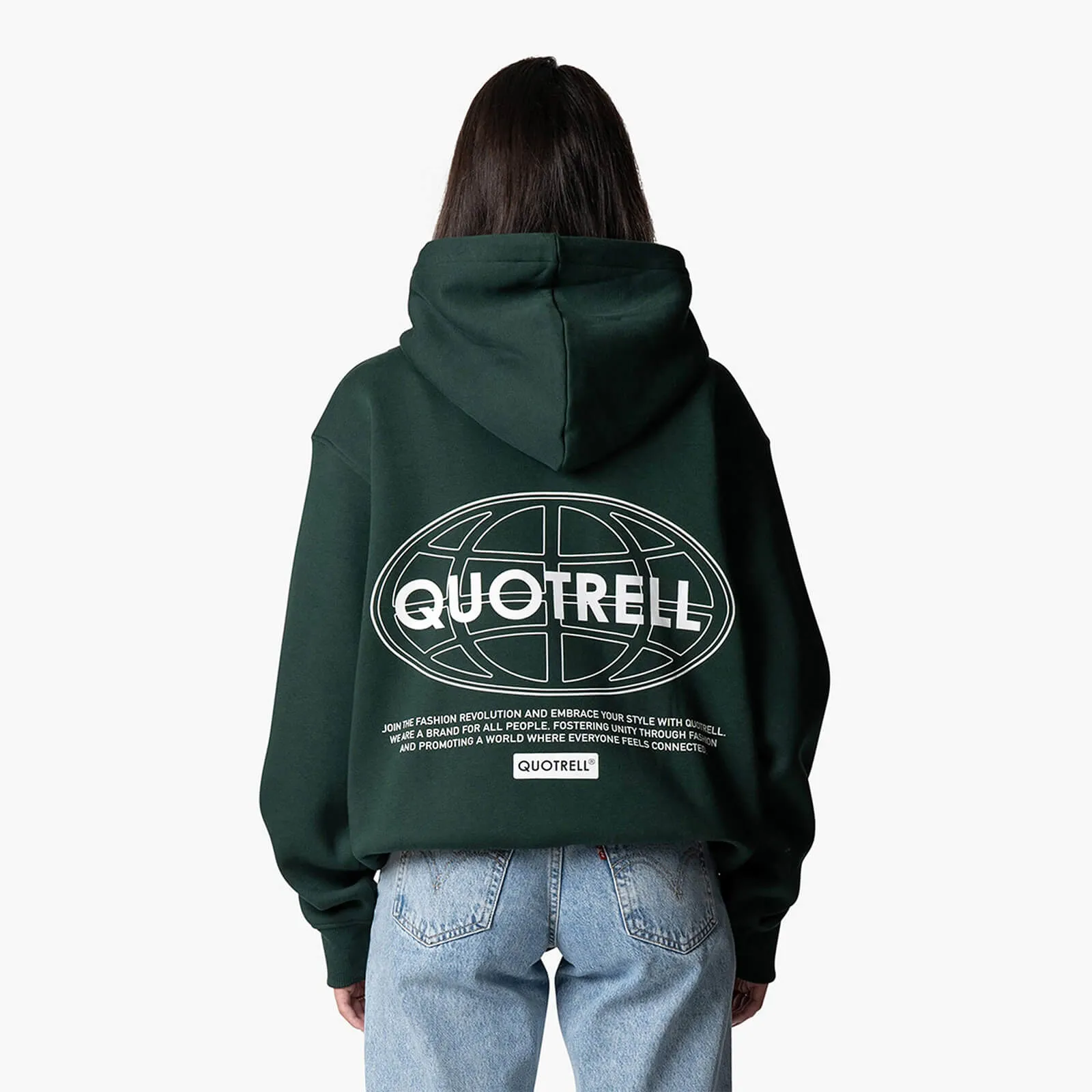 STRATIX HOODIE | PETROL/WHITE