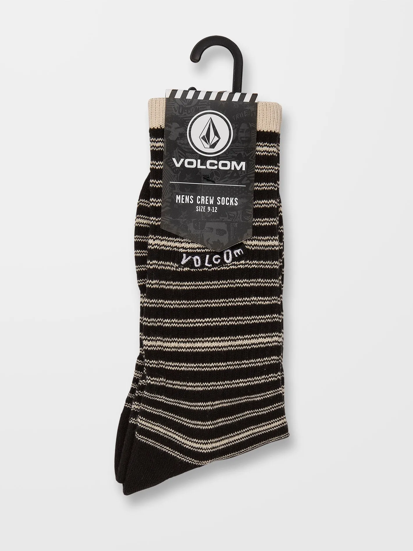 Stripes Socks - BLACK