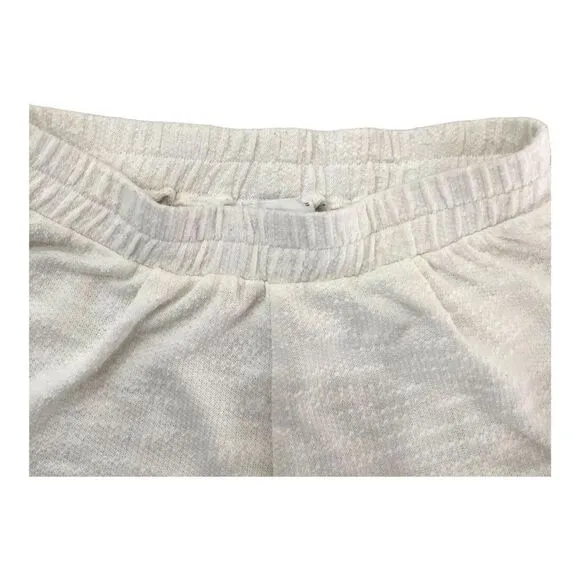SUBOO Women's Shorts Castaway Fringing And Lattice Detailing White Size 2