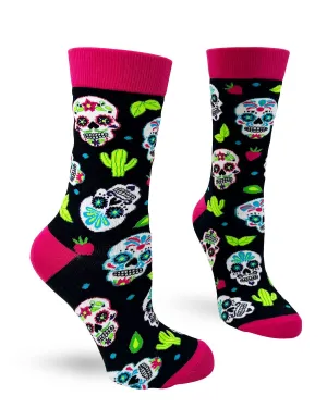 Sugar Skull Women's Crew Socks